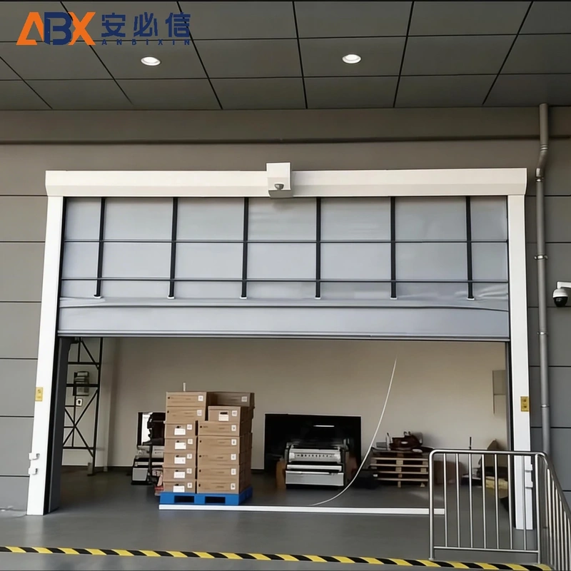 汉中市软帘堆积门
